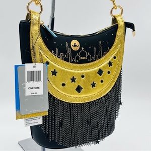 Disney Parks Danielle Nicole Princess Jasmine Crossbody Bucket Bag